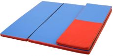 Гімнастичний мат складаний SportBaby Доміно 120х160x4 см, Еко-шкіра